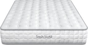 Матрак Paradise, Siana Silver, 72x190x28, Среден към твърд, Покет пружина, Мемори пяна