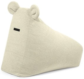 Светлосив детски пуф от букле Snug 80 Bear – SLOWDOWN