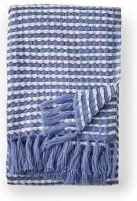 Синьо одеяло 125x150 cm Stab Stitch – Catherine Lansfield