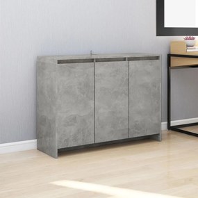 Sonata H Бюфет бетонно сив 102x33x75 см инженерно дърво