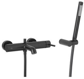 KFA Armatura 5034-520-81 - К-кт за баня със смесител MOZA матов черен