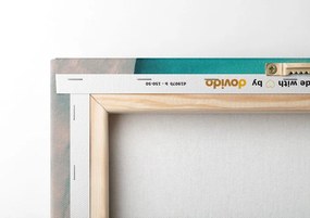 Картина на платно – Абстракция на морско дъно