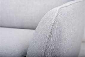 Светлосив ъглов диван (ляв ъгъл) Oslo - Scandic