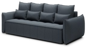 Син шенилов сгъваем/с място за съхранение диван 242 cm Weltton – ELTAP