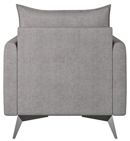Сиво кресло Juli Bis – Ropez