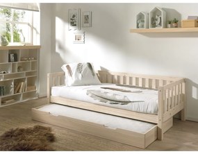 Детско легло 90x200 cm в естествен цвят Fritz - Vipack