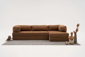 Ъглов диван Comfort, цвят Кафяв