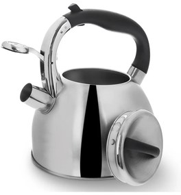Чайник от неръждаема стомана с шарнирна свирка Darek, 2,7 л - Orion