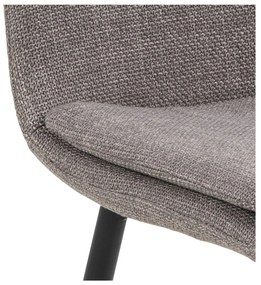 Сив трапезен стол Becca - Actona