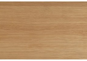 Кръгла масичка за кафе в черен и естествен цвят с дъбов плот ø 45 cm Soli - Actona