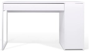 Бяла работна маса Prado - TemaHome