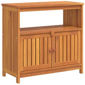 319696 vidaXL Градинска конзолна маса, 80x35x75 см, акация масив