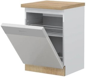 Преден шкаф за съдомиялна машина Modena K60D-Gray light