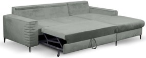 Ъглов диван Consuegra-Сив