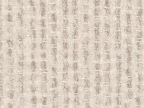 Бежово двойно легло 200x200 cm тапицирано с място за съхранение с включена подматрачна рамка Solange – Micadoni