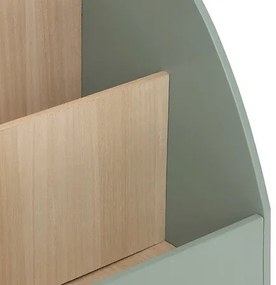 Детска библиотека atmosphera Leopard, MDF, Зелен