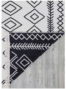 Килим (60 x 100) 23000A - Бял, Черно Бял
Черен