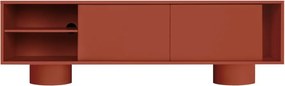 Теракотена маса за телевизор 160x48x42 cm Taro – noo.ma