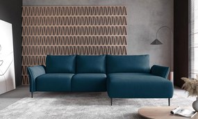 Ъглов диван Джозефин-петрол-десен