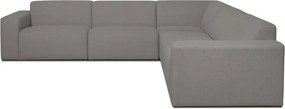 Сив ъглов диван Roxy - Scandic