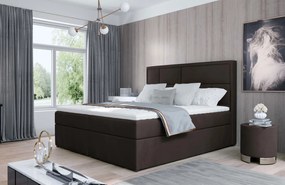 Тапицирано легло Dorma-140 x 200-Kafe