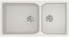 Мивка Sanitec 307-Metallic Ice