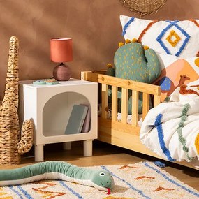 Детско нощно шкафче atmosphera Tara, MDF, Бял