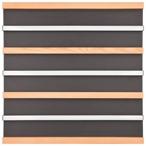 Черно и естествено LED затъмняващо се осветително тяло за таван 6x46 cm Fontana – Trio