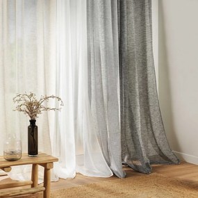 Завеса от воал в цвят слонова кост 140x240 cm Carlin – douceur d'intérieur