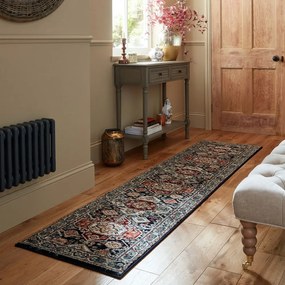 Тъмносиня пътека 66x300 cm Gillingham – Flair Rugs