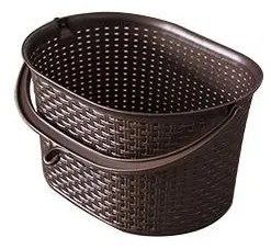 Senyayla - Пластмасова кошничка за щипки ратан SA-(2151)