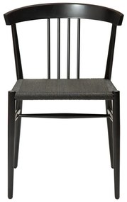 Черен трапезен стол Sava - DAN-FORM Denmark