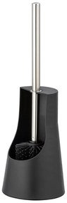 Черна силиконова четка за тоалетна Arese - Wenko