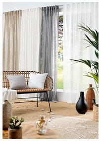 Бяла завеса 140x240 cm Haltona – douceur d'intérieur