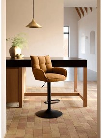 Оранжеви бар столове в комплект от с регулируема височина 2 бр. Marilla – Unique Furniture