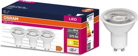 КОМПЛЕКТ 3x LED рефлекторни крушки PAR16 GU10/6,9W/230V 2700K 60° - Osram