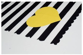 Покривка 45x140 cm Black Stripes – Minimalist Cushion Covers