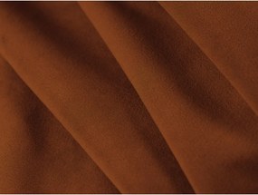 Теракотен кадифен сгъваем диван 209 cm Shannon – Cosmopolitan Design