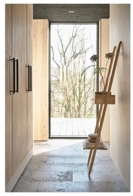 Светлорозова стъклена ваза (височина 24 cm) Drum – Villa Collection