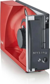 Уред за рязане - слайсер Graef MYtiny MT1003EU, 170W, 17 см, 0-15 мм, Детска защита, Сгъваем, Червен
