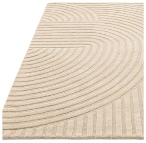 Бежов вълнен килим 160x230 cm Hague - Asiatic Carpets