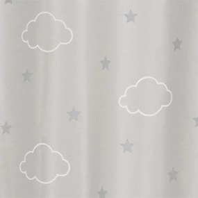 Детска светеща затъмняваща завеса atmosphera Cloud Glow, 140x250, Сив