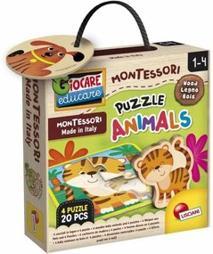 Образователна Игра Lisciani Giochi Puzzle Animals