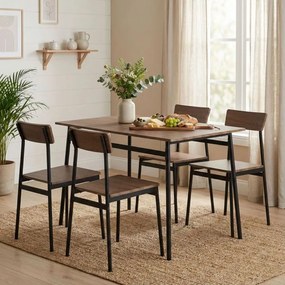 Трапезен комплект - маса + 4 стола