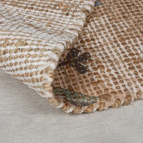 Ръчно изработен килим със смес от юта в естествен цвят 160x230 cm Arriana – Flair Rugs