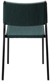 Тюркоазен стол за хранене Loop - DAN-FORM Denmark