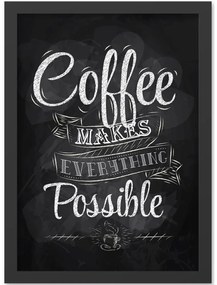 Картина 40x55 cm Coffee - Wallity