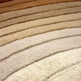 Вълнен килим в тухлен цвят 160x230 cm Puddle Ombre Wool – Flair Rugs