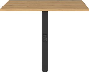 Допълнителен плот за бюро с дъбов плот 80x80 cm Agenda – Germania