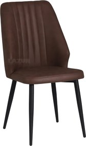 Трапезен стол Логан - кафяв